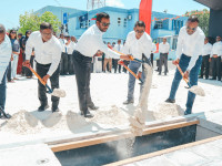 Road Construction Project in Addu Hulhudhoo and Meedhoo Officially Commences