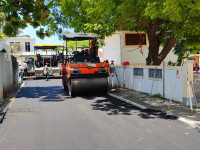 75% of Kulhudhuffushi City's Road Development Project Completed