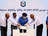 Foundation Stone Laid for Police Stations in Five Islands of Huvadhoo Atoll