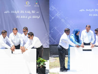 Foundation Stones Laid for Hulhudhoo and Meedhoo Fitness and Recreation Centers