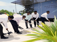 L. Isdhoo–Kalaidhoo Road Construction Work Begins