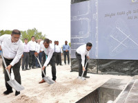 Practical Work Commences on L. Maavah Road Construction Project