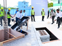 Naifaru Road Modernization and Police Accommodation Projects Launched