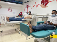Blood Donation Camp held by RDC to mark World Thalassemia Day and Red Cross and Red Crescent Day