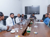 Management of RDC meet with Th. Thimarafushi Council