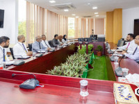 Management of RDC meet with Malé City Council