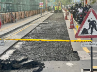 Rectification Work Underway on Ameenee Magu Near Maafannu Stadium